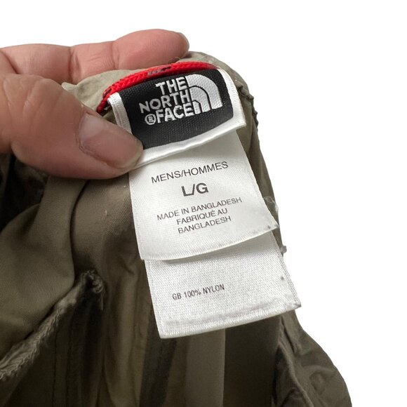 The North Face Tan Nylon Outdoor Hiking Lightweight Cargo Pants Mens Size Large - Picture 2 of 4